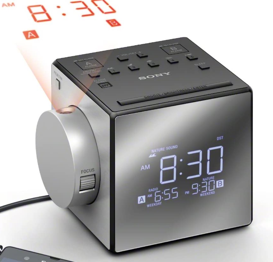 best alarm clock radio with battery backup